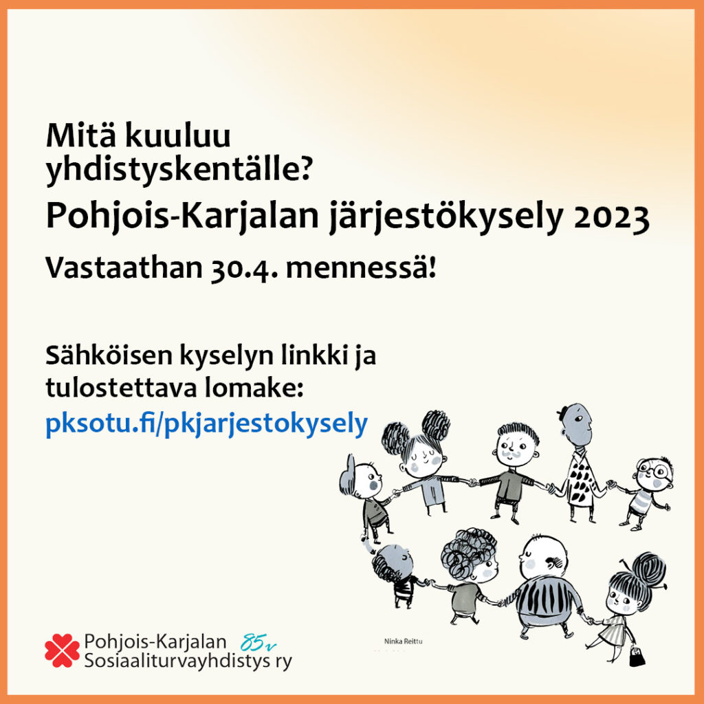 Pohjois-Karjalan järjestökyselyn mainoskuva
